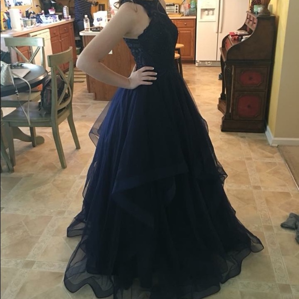 Navy Prom Dress!